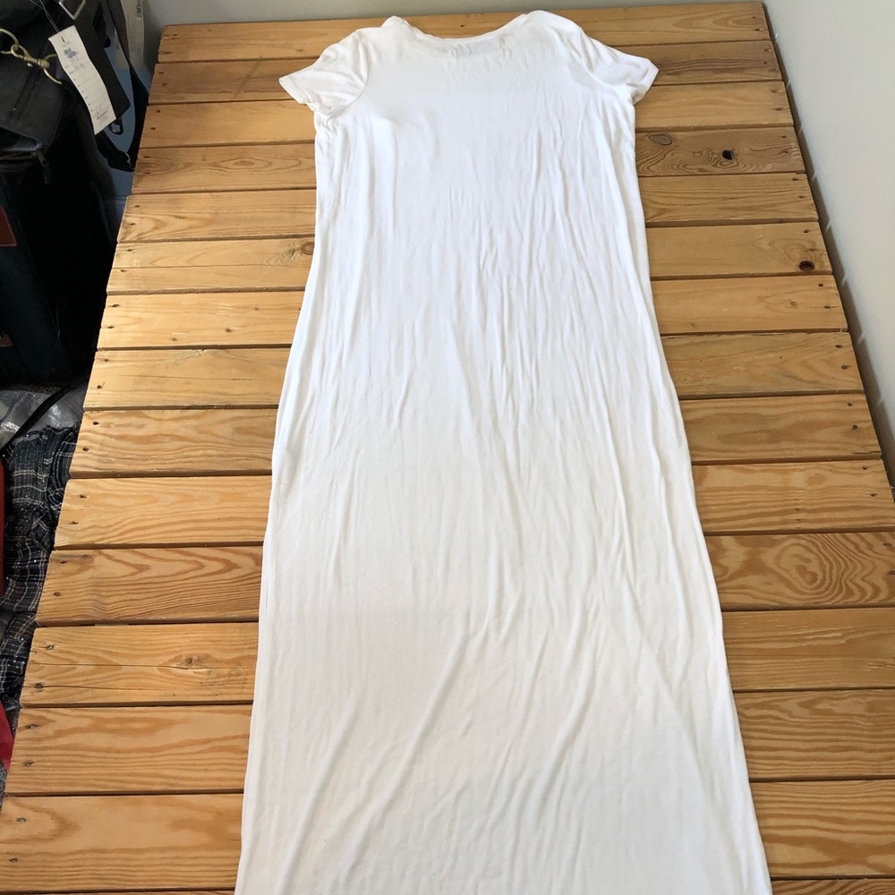 Free People jersey knit dress with cute side slit